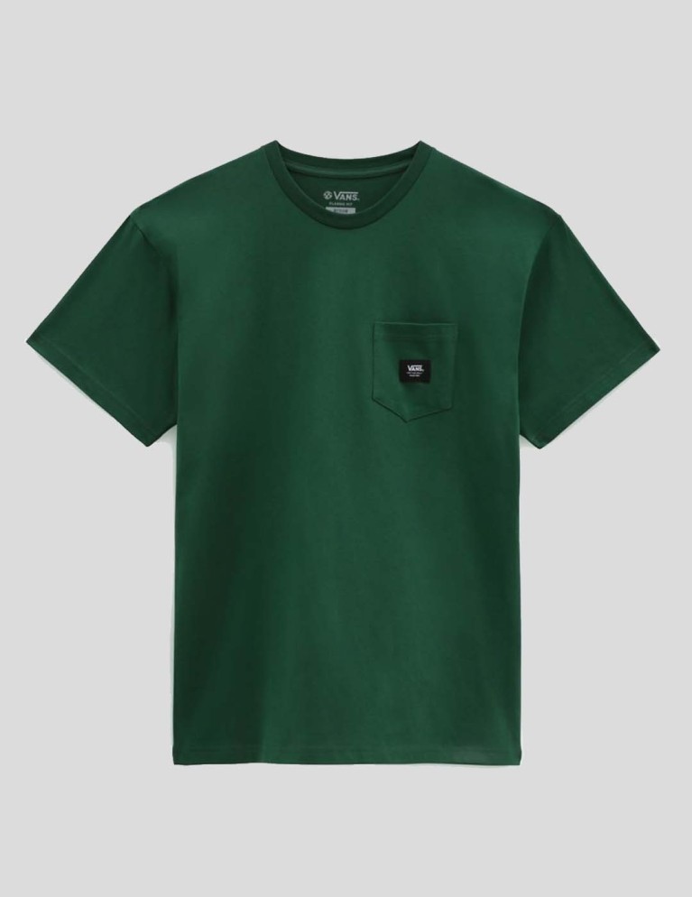 T-shirt VANS tessuto patch tasca tee eden